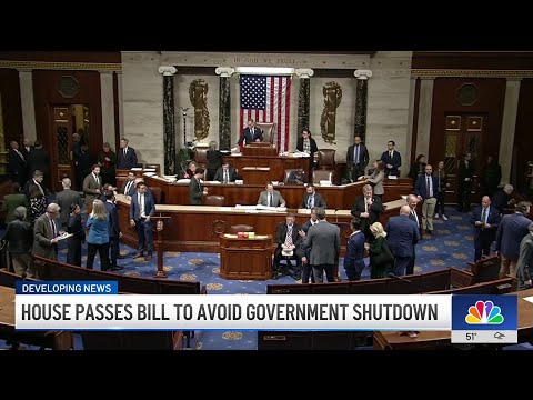 Senate passes bill to avoid government shutdown ahead of the holidays