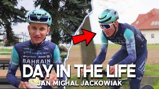 DAY IN THE LIFE OF A PROFESSIONAL CYCLIST ft. Jan Michal Jackowiak
