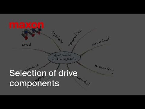 Selection of drive components