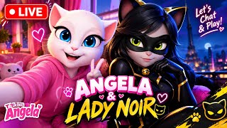 Lady noir in My Talking Angela 2⭐🌱|SHEPHERD Gaming is live