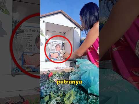 Ibu ini menerima surat dari putranya dari surga.#shorts