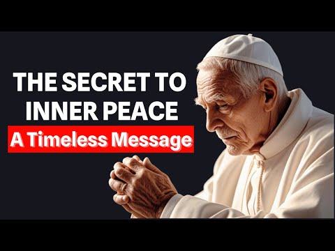 The Secret to Daily Inner Peace | A Timeless Spiritual Message