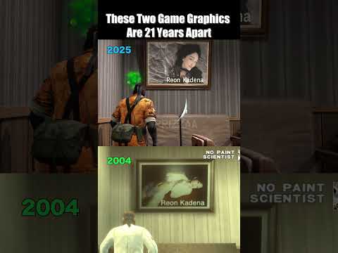 These Two Game Graphics Are 21 Years Apart #metalgearsoliddelta #metalgearsolid #mgs3
