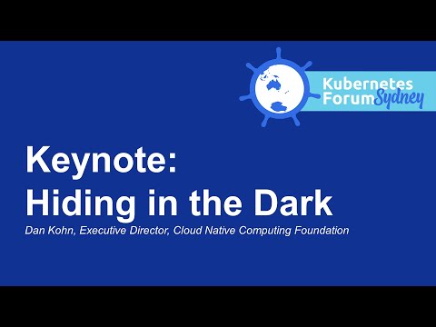 Keynote: Hiding in the Dark