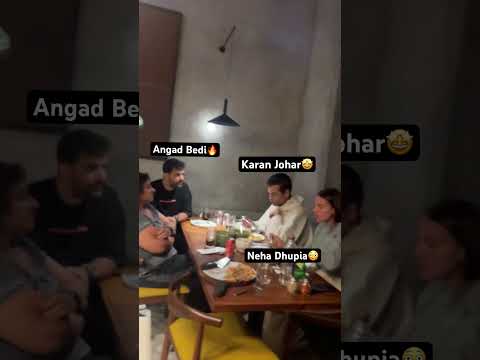 Went for food, got served stars instead🤯✨ #starstruck  #sachintendulkar #karanjohar #mumbai