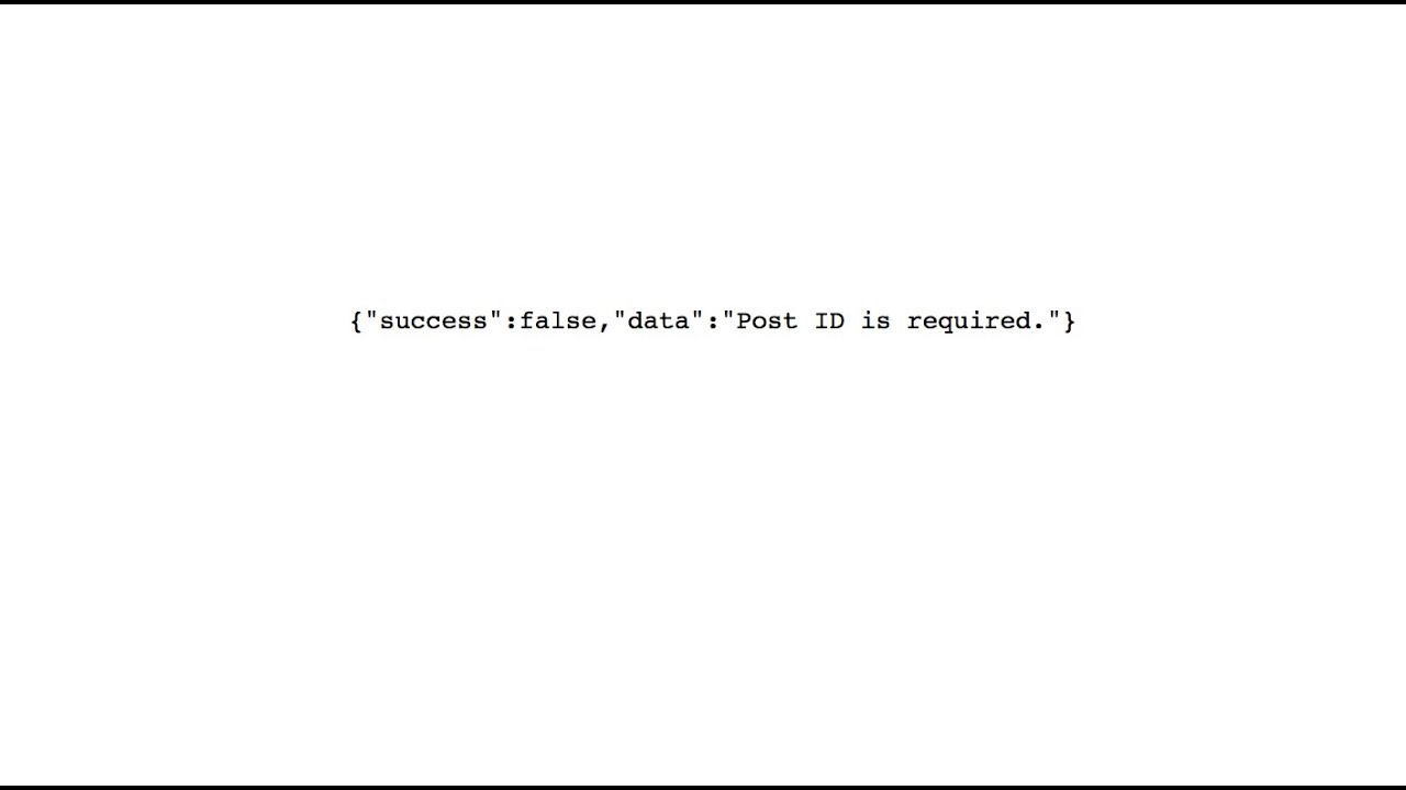 Elementor Temporary Glitch --success-:false,-data-:-Post ID is required.-- - Tyler Moore