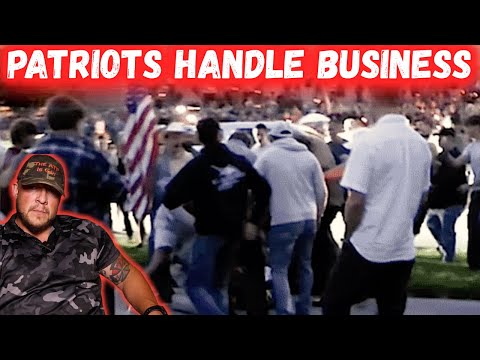 Patriots Annihilate Charlie Kirk Protestor On Camera. IT’S STARTING