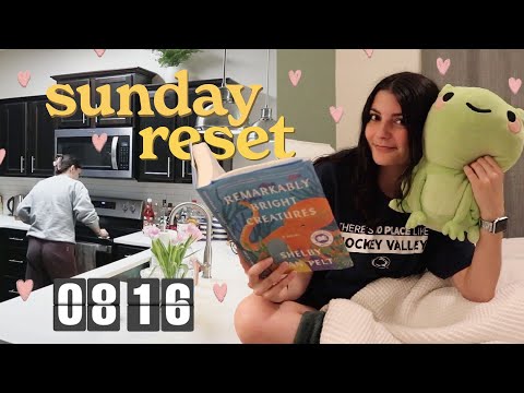 my relaxing (but not lazy) sunday reset routine