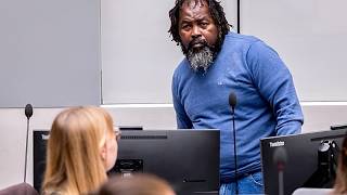YouTube video thumbnail:  Mixed Reaction in Bangui to ICC Conviction of Former CAR Militia Commander 