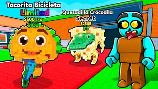 We STOLE ALL 4 TACO BRAINROTS in Steal a Brainrot!