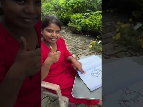 How to draw Fish 333- How to draw ganesh bhagwan easy face- Simple drawing and nots - easy Elephant