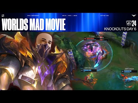 The Courage to be Disliked | Knockout Stage Day 6 | Worlds 2024 Mad Movie