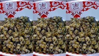 How do you eat the flower-shaped meat? #Rural Life Food Experience #Eating Habits #Side Dish #Garli