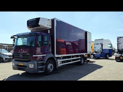 Mercedes-Benz AXOR 1824 L 4x2 Dagcab Euro5 - Koel-Vriesbak 7.5M - Carrier Supra 950MT + Laadklep 2000KG - Zijdeuren | Vrachtwagens | Koel-vriestransport