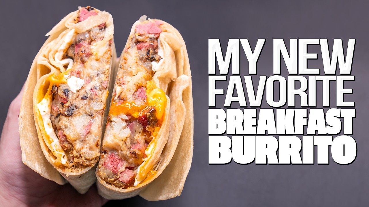 My new favorite breakfast burrito. Wow!