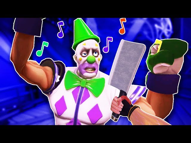 I Cleave These Creepy Clowns With a Giant Knife in Path of the Warrior VR!