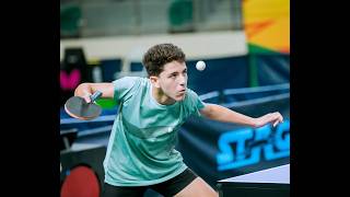 Sameh Asser wins U15 Boys Singles title.  ITTF Africa Youth Championships Accra 2026