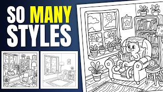 Google Gemini Just Changed KDP Coloring Books Forever Gemini color book