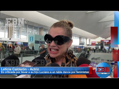 🚨LETICIA CALDERON CANCELADA POR "FEMINISTAS"🚨 critican que llevara a su hijo a un T4BLE DANCE 😨