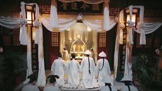 皇后暗地作孽不料痛失愛子，海蘭心中有愧夜間偷偷為二阿哥燒紙！#周迅 #霍建華 #青櫻傳#中國電視劇