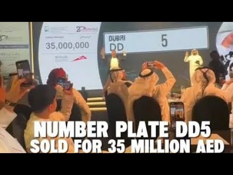 Dubai's ₹81 Crore Number Plate Flex! | Bugatti Chiron with DD5 | Insane Luxury!