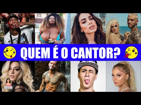 ADIVINHE QUEM É O CANTOR 😍 DESAFIO MUSICAL [ IncrivelMente Curiosa ]