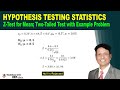 Z-Test Hypothesis Testing Concepts