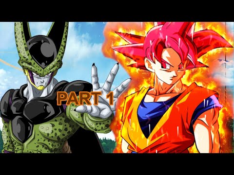 What if GOKU Achieved SSJ GOD Against Cell? Part 1
