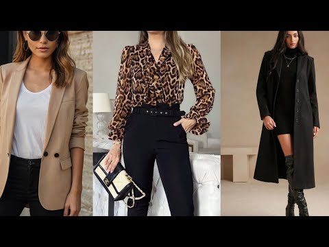 Moda Sencilla y Elegante 2025 | Looks con Fondo de Armario