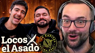 ¡MI SUEÑO! 🥩 ASADO ARGENTINO con ÓSCAR y LOCOS X EL ASADO 🇦🇷 Xokas