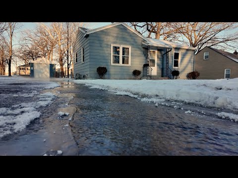 Extreme Cold And Lack Of Snow Causes Watermain Failure