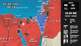 Israel’s Lightning War in Six Day | 3D Animated Battles and Timeline