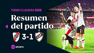¡SALAS DEBUTÓ con GOL y RIVER VENCIÓ al CAMPEÓN PLATENSE! | River 3-1 Platense | Resumen