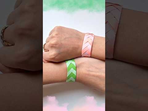 Papercraft bracelet ☺️