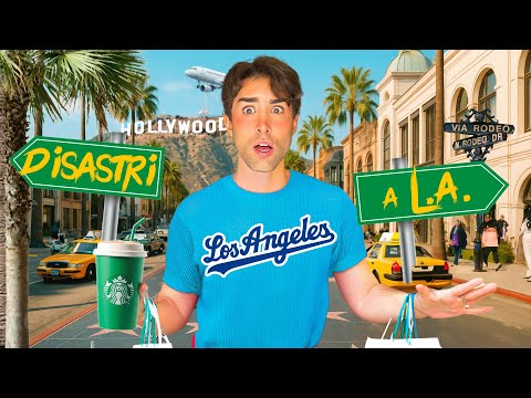 24H A LOS ANGELES: CAOS E DISASTRI | GIANMARCO ZAGATO