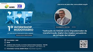 1º Workshop Rodoviário do DER/PB em conjunto com a ABDER (Tecnologia Rodoviária) 📱
