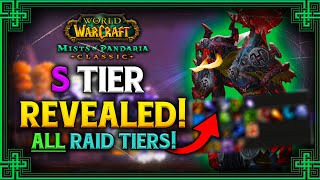 The Best DPS in MoP Classic - Tier List Backed By Real Logs! All Phases! (T14 ToT & SoO)