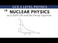 Half-Life and Decay Concepts
