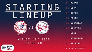 DSL Yankees vs DSL Twins 8/12/2025