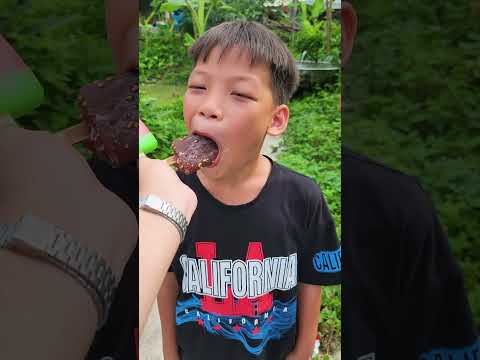 chocolate ice cream watermelon ice cream with muhahaha#food #funny