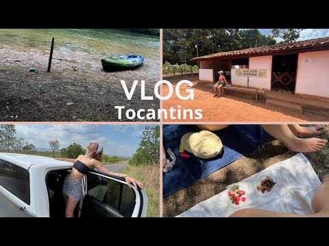 vlog tocantins parte 4 - churrasco na beira do rio, rio azuis e volta pra casa