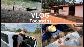 vlog tocantins parte 4 - churrasco na beira do rio, rio azuis e volta pra casa