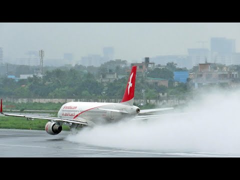 Runway Wash off in Action! | Shahjalal Intl Airport VGHS | RBA