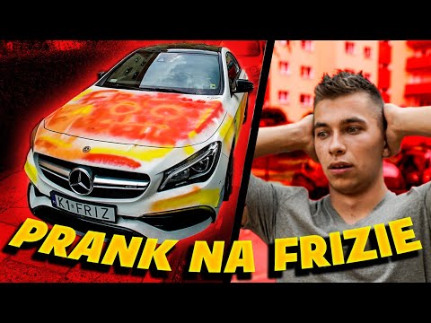 ZNISZCZYŁEM AUTO FRIZA PRANK!!! *był w szoku*