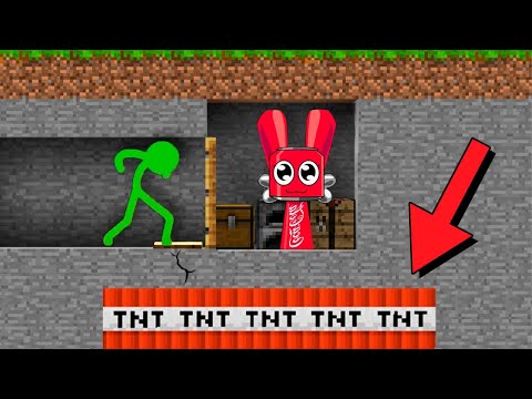 Stickman vs Minecraft Sprunki Phase 3 Remastered Stickman Minecraft Animation