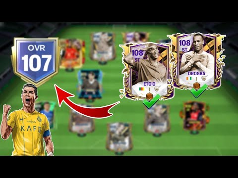 EA FC MOBILE 25 | FINALLY I REACHED 107 OVR!!! GREATEST TEAM UPGRADE EVER + INSANE H2H