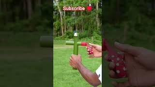 DIY bamboo sticks and slingshot #bamboo #experiment #bambooshoot #bamboo