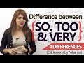 Understanding Intensifiers: So, Too, Very