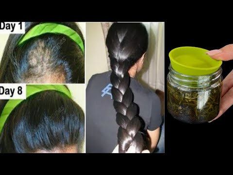 Selbst mit 65 und 70 Jahren sind meine Haare schwarz und dicht. Zauberöl für verrücktes Haarwachstum
