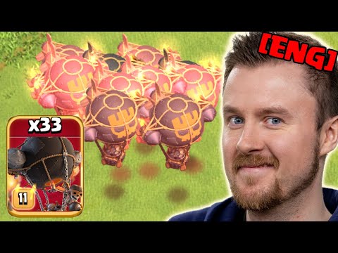 PROS use MASS ROCKET LOONS - Most Difficult Strategy (Clash of Clans)